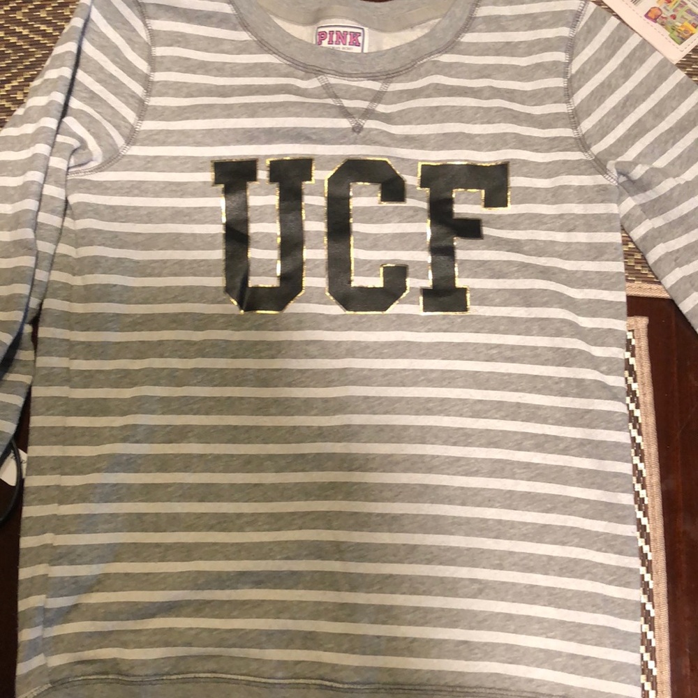 Victoria’s Secret pink sweatshirt